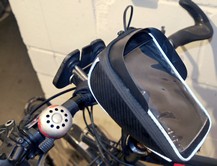 Forumslader Pro in einer Lenkervorbautasche