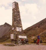 Passhöhe des Col d'Izoard (2360 m)