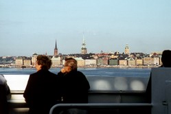 Einfahrt Stockholm am Morgen