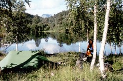 Zelt am See