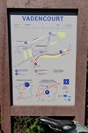 EuroVlo 3 - Hinweistafel bei Vadencourt