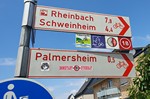 Paris 2025, Radwegbeschilderung in Deutschland ohne Hinweis auf den Eurovlo 3