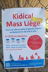 Wallonie 2026, Liège, Aufruf zur Kidical Mass Demo Wallonie 2026, Liège, Aufruf zur Kidical Mass Demo
