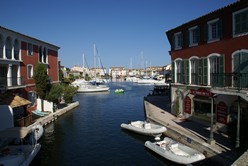 Cte d'Azur - Port Grimaud, Blick auf Saint Tropez