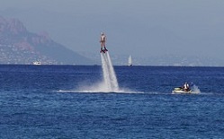 Cte d'Azur - Wasserfler am Pampelonne