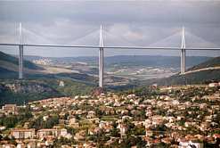 Viaduc de Millau - Pfeiler 1 bis 3 Viaduc de Millau