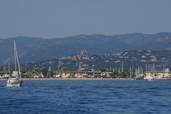 Grimaud mit Burgruine