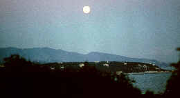 Vollmond ber Ventimiglia