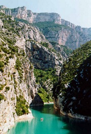 Gorges du Verdon am Lac de Ste. Croix