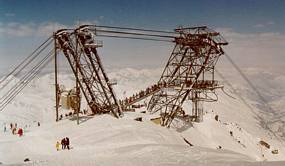 Les 3 Vallées 1994 - Cîme de Caron (3100 m) Les 3 Vallées