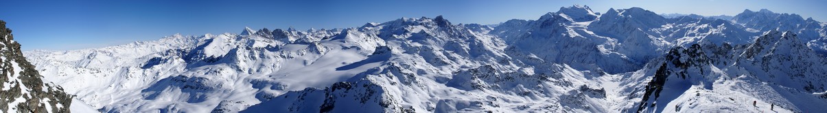 4 Vallées - Panorama Mont Fort 4 Vallées - Panorama Mont Fort