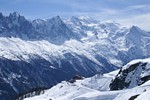 Chamonix - Flgre mit Blick auf den Mont Blanc