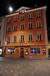 Chur, Altstadt bei Nacht
