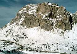 Lagazuoi von Passo di Falzarego