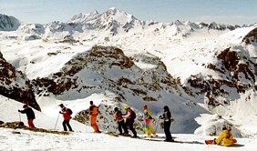 l'espace killy - Skiroute Cugnai-Manchet l'espace killy