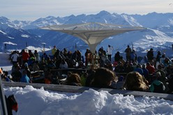 Flims Laax Falera - Schneebar am Crap Sogn Gion Flims Laax Falera
