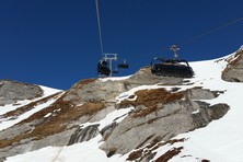 Flims Laax Falera - Abfahrt vom Vorab zur Alp Ruschein Flims Laax Falera