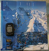 La Grave - Liftplan mit GPS-Kamera-Zeitabgleich La Grave