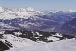 Mont Arbois/Mont Joly, Panorama Sallanches