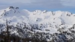 Montgenvre/Sestriere, Colle Bercia, Blick auf Rocher de l'Aigle