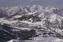 Montgenvre/Sestriere, Sestriere von der la Motta Bergstation