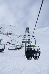 Portes du Soleil - 4er Sessel an der Chavanette Portes du Soleil