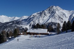 Im Skigebiet
