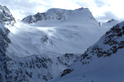 Rettenbachferner, Zufahrten zum Tiefenbachferner