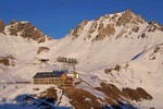 Sankt Anton, Ulmer Htte am Abend