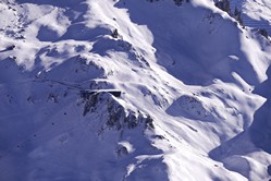 Sankt Anton - Trittkopfbahn Mittelstation vom Muggengrat