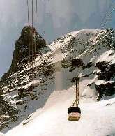 Bahn zum Klein Matterhorn. Bahn zum Klein Matterhorn.