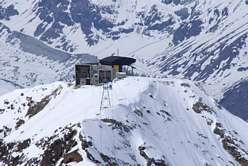 Zermatt, Stockhorn, historischer Blick auf Hohtlli
