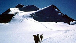 Wildspitze im Gegenlicht